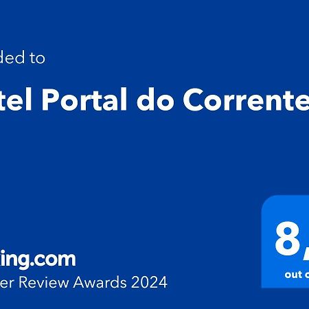 Santa Maria da Vitória Hotel Portal Do Corrente المظهر الخارجي الصورة